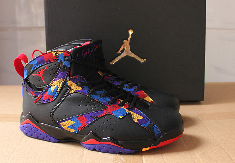 Nike Air Jordan 7 Nothing But Net Black Sweater Shoes